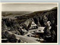 76596 W7564 Bermersbach , Murgtal Foto AK Hotel Rote Lache