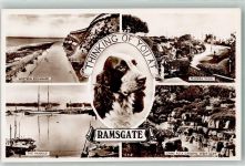 Ramsgate - Hafen Western Esplanade Madeira Walk Hund