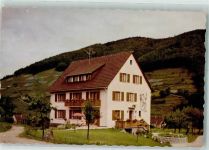 79286 W7804 Glottertal 1961 Foto AK Pension Haus Kandelblick