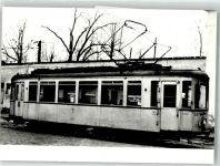 O4200 Merseburg Verkehrsbetriebe Halle Linie 35 Endstation Straßenbahn FOTO KEINE AK