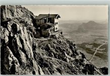 Reichenhaller Haus Foto AK Hüttenstempel