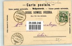 Briefmarken-Blumen Briefmarken Collage 1902