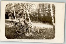 Birken Fahrrad Privatfoto AK