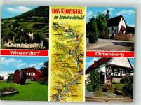 77799 W7601 Ortenberg , Baden Foto AK Kinzigtal Kirche Denkmal
