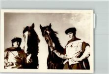 Les Cosaques Wranovsky Motiv Frankreich Foto AK