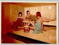 58675 W5870 Frönsberg FOTO KEINE AK Foto Original aus Archiv eines Ansichtskartenverlags Sauna Ort handschriftlich