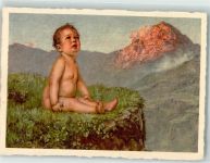 Bienfaisance Vom Himmel gefallen Baby Spende Künstlerkarte
