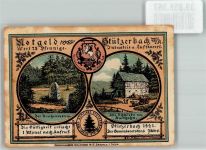 98714 O6316 Stützerbach 1921 Notgeldschein 75 Pfennig