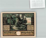 98714 O6316 Stützerbach 1921 Notgeldschein 25 Pfg. Gasthaus zum Auerhahn