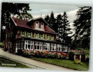 55566 W6553 Sobernheim Foto AK Hotel Waldfriede