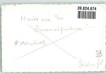 31515 W3053 Steinhude FOTO KEINE AK Gasthaus Pension Haus am See Ort handschriftlich Foto Original aus Archiv eines Ansichtskartenverlags