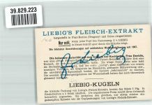 Jericho Vignette Gasthaus am Toten Meer Tracht Werbung Liebig´s Fleisch-Extrakt