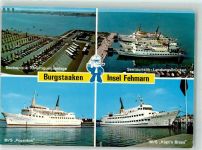 W2448 Fehmarn M/S Poseidon M/S Käpt`n Brass Landungsbrücken Seebäderschiff