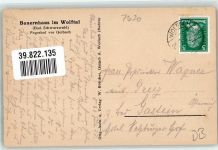77709 W7620 Wolfach 1923 Foto AK Schwarzwaldhaus Fegerhof Gelbach