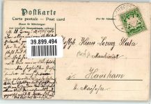 Frau Flurkreuz / Marterl 1906 Prägedruck