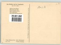 Walther von der Vogelweide Woldemar Klein Verlag K 761 Minnesänger Künstlerkarte