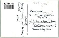 Fátima 1954 Foto AK Kirche