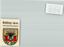 19399 O2862 Goldberg , Meckl Vignette Freist. Mecklenburg Schwerin
