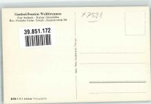 77889 W7596 Seebach , Baden Foto AK Gasthaus Pension Wolfsbrunnen
