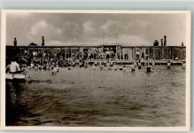 Zalaszentgrot 1930 Foto AK Schwimmbad