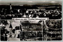 88427 W7953 Bad Schussenried Foto AK Kurheim Bibliotheksaal