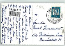 88427 W7953 Bad Schussenried Foto AK Kurheim Bibliotheksaal