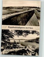 38889 O3725 Rübeland b Blankenburg, Harz Foto AK Rappbodetalsperre Ort lt. Stempel