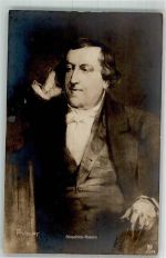 Gioachino Rossini sign. Rumpf GGC Nr.5022 Komponist Künstlerkarte