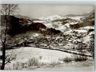 79677 W7869 Schönau im Schwarzwald Foto AK Winter