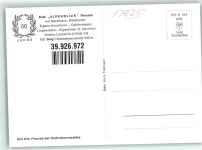 79853 W7825 Saig Foto AK Cafe Pension Alpenblick Bacchus-Pavillon mit Alpenpanorama
