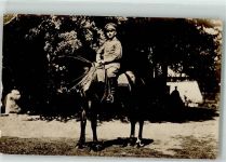 Berittener Soldat Kavallerie WK I Foto AK
