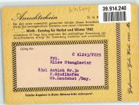 W8660 Münchberg , Oberfr Anrehtsschein Gebr. Wirth Modekatalog Werbung Mode 1963