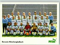 Borussia Mönchengladbach Werbung Puma Fußballmannschaft FOTO KEINE AK