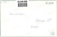 98574 O6080 Schmalkalden FOTO KEINE AK Ort handschriftlich