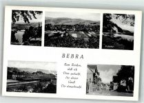 36179 W6440 Bebra Foto AK Bahnhof Nürnberger Straße