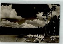 16775 O1431 Neuglobsow 1960 - Schwimmbad Stechlin-See