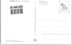 86316 W8904 Friedberg , Bay - Marienplatz Rathaus Oldtimer