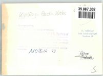85125 W8079 Kinding FOTO KEINE AK Gasthaus Krebs Ort handschriftlich Foto Original aus Archiv eines Ansichtskartenverlags