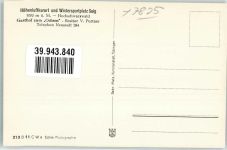 79853 W7825 Saig Foto AK Gasthaus zum Ochsen