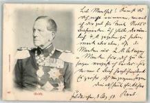 Uniform mit Orden Moltke 1898
