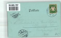 82467 W8100 Partenkirchen 1898 Gebrauchsspuren Kirche Zugspitze Ottmar Zieher
