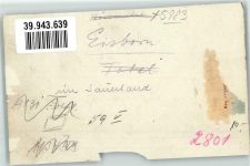 58802 W5983 Eisborn Gebrauchsspuren Foto keine AK Ort handschriftlich