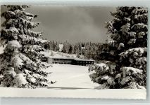 79868 W7828 Herzogenhorn , Schwarzwald Foto AK Winter Hotel