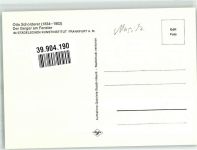 sign. Scholderer Otto Der Geiger am Fenster Geiger Künstlerkarte