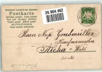 W8000 München Bierkrug Fass Spruch Münchner Kindl 1908