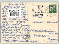 sign. Hanitzsch R. Kinder Original Hanitzsch-Karte 604 gedeckter Tisch Künstlerkarte