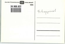 Comic Telefonzelle Aus dem Pressekalender der DB Fotoapparat Künstlersteindruck