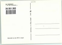 63225 W6070 Langen in Hessen Künstlerkarte sign. Görg Paddelteich mit der Kleinmühle