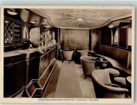 Interieur Dampfer Oceana , die Bar Hamburg-Amerika-Line