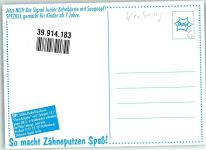 Signal Zahnbürste für Kinder Werbung Kosmetik